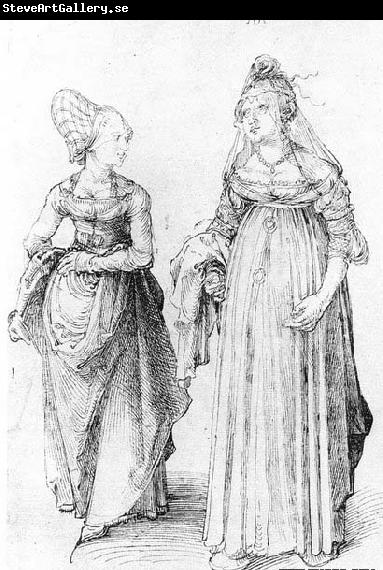 Albrecht Durer Nuremberg and Venetian Women